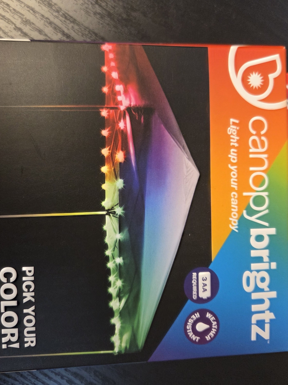 Rainbow LED Canopy Lights - Multicolor